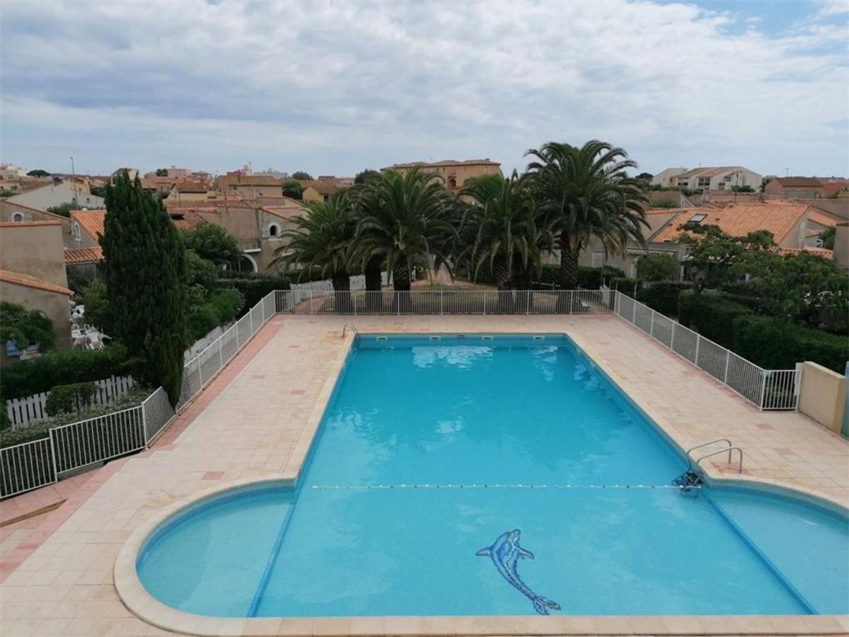 Studio Economique Avec Piscine, Terrasse Et Parking A Valras-Plage, A 500M De La Plage - Fr-1-701-56 Luaran gambar